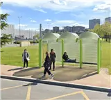 Marquesina en Retuerto (Av. Euskadi), Baracaldo